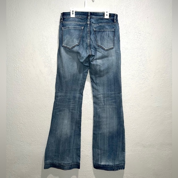 Blank NYC Flare Wide Leg Bell Bottom Jeans - Picture 4 of 7